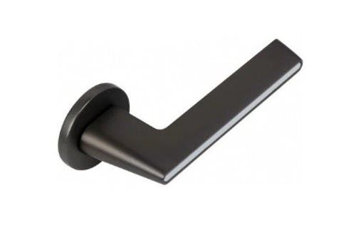 Ручка дверная RIVER S-486 GRAPHITE (Графит) ADDEN BAU