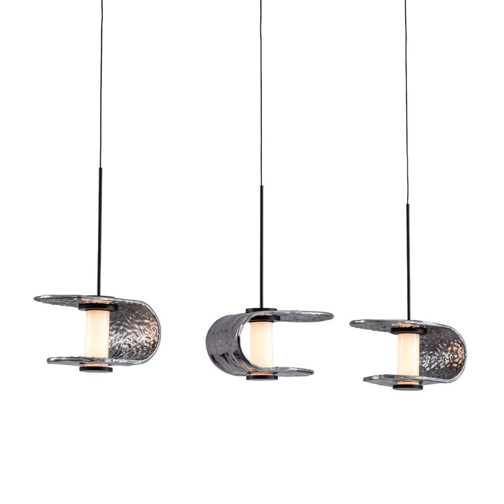 Подвесной светильник MD24020901-3B black/smoky