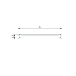 Экран STRETCH-S-35-CEIL-CENTER-10m OPAL BLACK (GAMMA35) (Arlight, Пластик) 049651