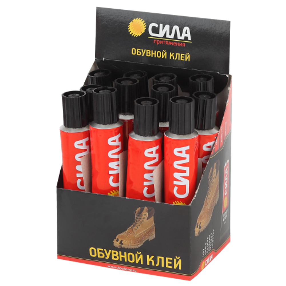 Клей СИЛА SSTB-30 обувной 30 мл туба | Сила