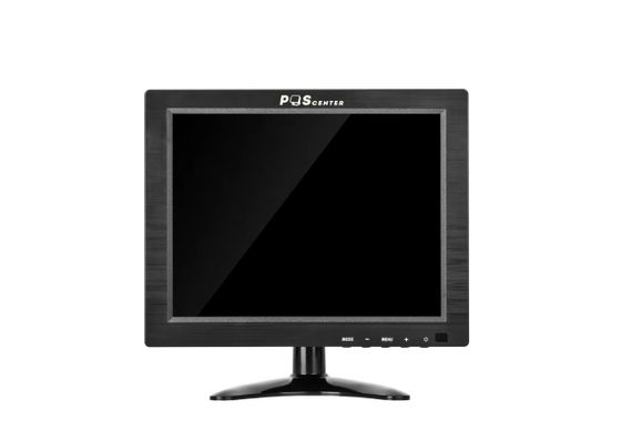 Монитор POScenter 9.7&quot; 1024x768, VGA 1.8 м, подставка, черный