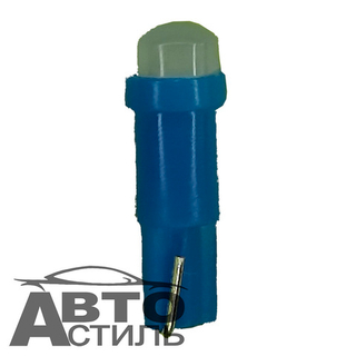 Светодиод 12V T 5   COB Blue 0.2W (без патрона) Керамический синий #X0048