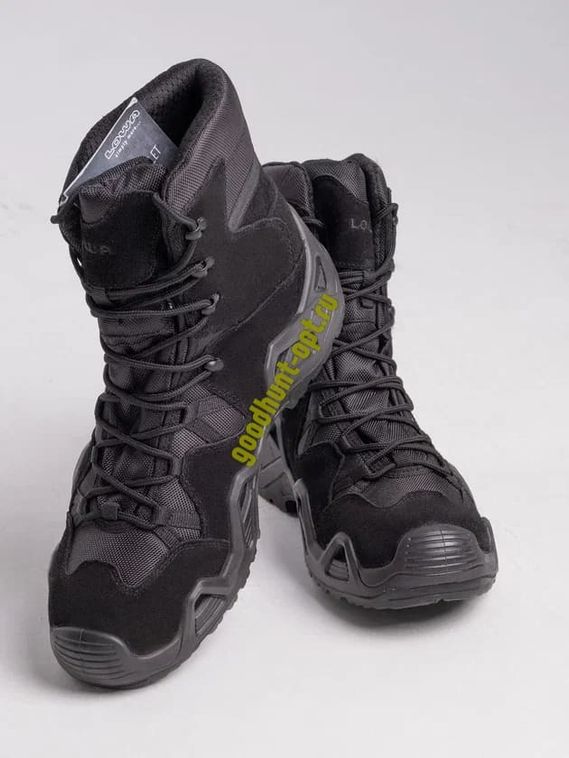 Тактические ботинки Лова высокий черный