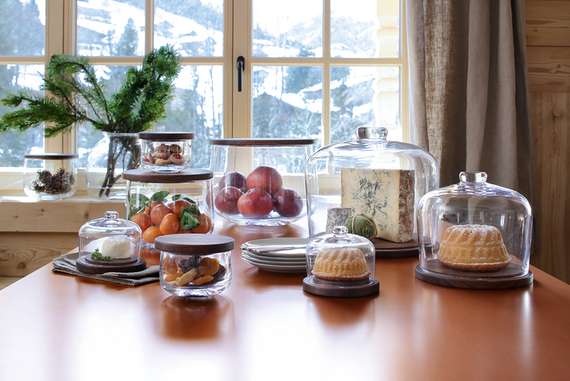 Блюдо сервировочное с крышкой City Ø22 см