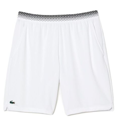 Мужские теннисные шорты Lacoste Tennis x Daniil Medvedev Mesh Shorts - white