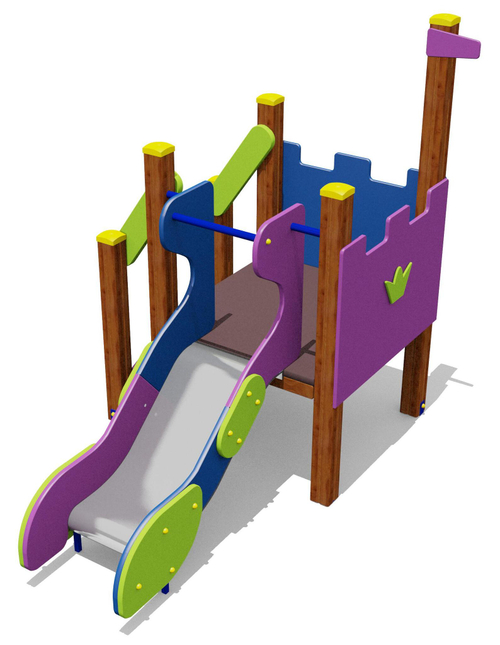 Игровой комплекс 070279.21 для детей 2-4 года для уличной площадки