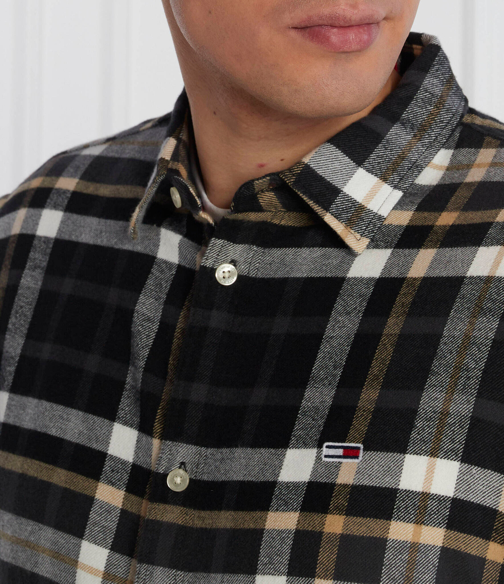 Рубашка Tommy Jeans - черный(DM0DM17246)