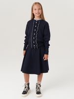 Кардиган школьный для девочки AT585 синий