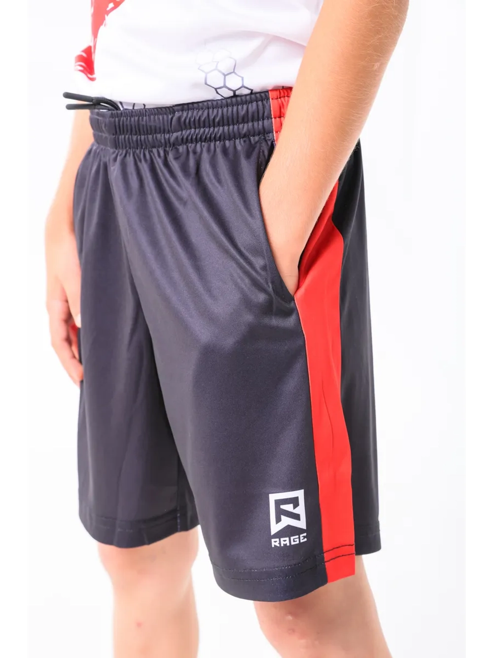 Детский спортивный костюм шорты и футболка для тренировок