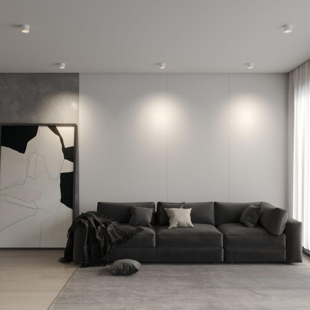 359592 OVER NT25 000 белый Светильник накладной светодиодный с переключ. цв. температуры IP20 LED 6W 220-240V 3000К\4000К\6000К ORBIS