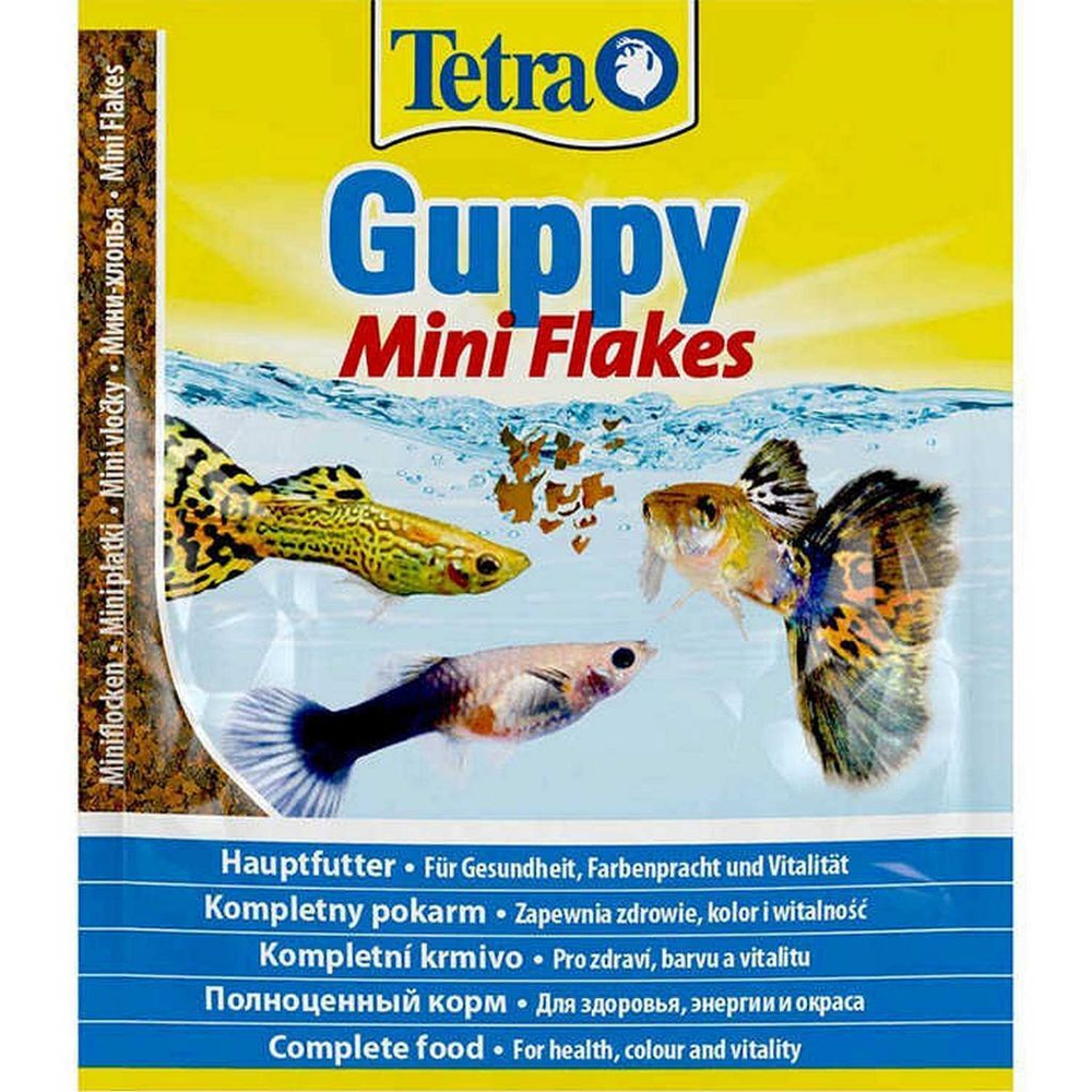 Хлопья для гуппи, Tetra Guppy Flakes Sachet