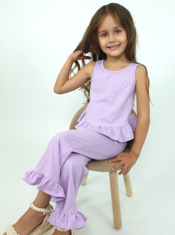 02-147-3 Комплект для девочки (туника+брюки)