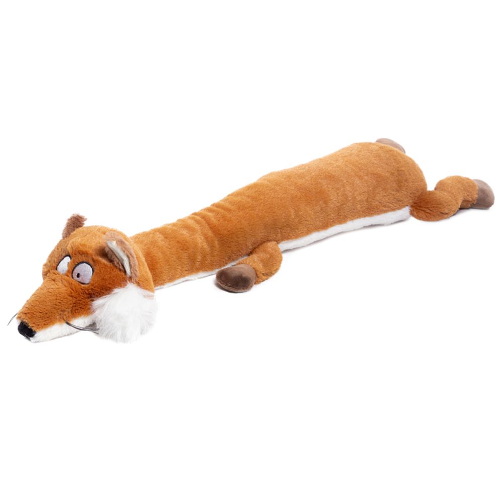 Gigwi PLUSH FRIENDZ игрушка для собак лиса с пищалками 62 см