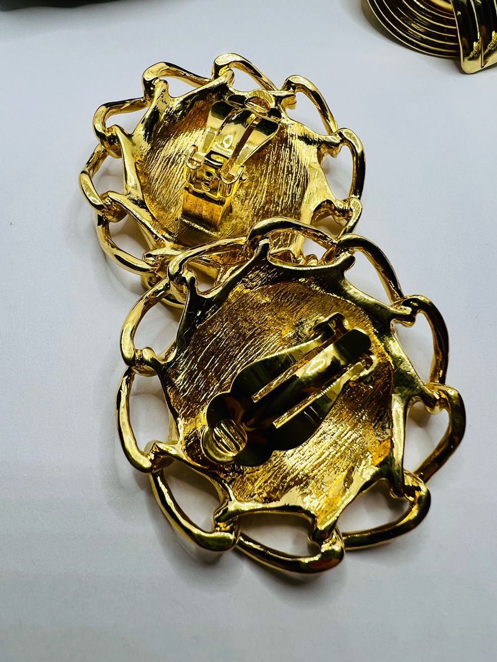 Подиумные клипсы с цепью 4,2 см