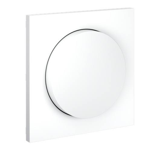 Накладка для светорегулятора поворотно-нажимного, S70 (белый матовый)