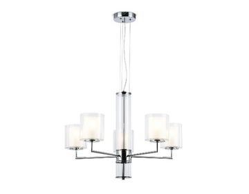 Подвесная люстра 5*E14 LH56001 хром High Light Modern Ambrella