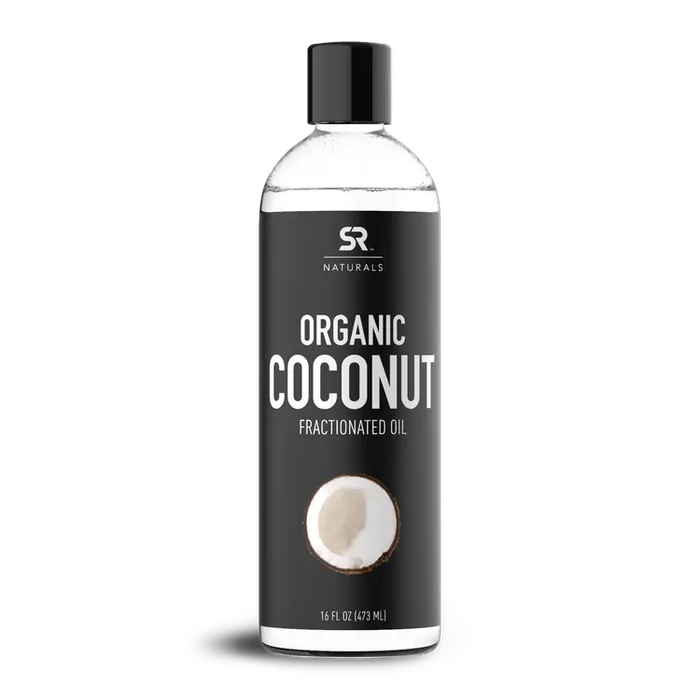 Фракционированное органическое кокосовое масло, Organic coconut, Sports Research, 473 мл (16 fl oz)