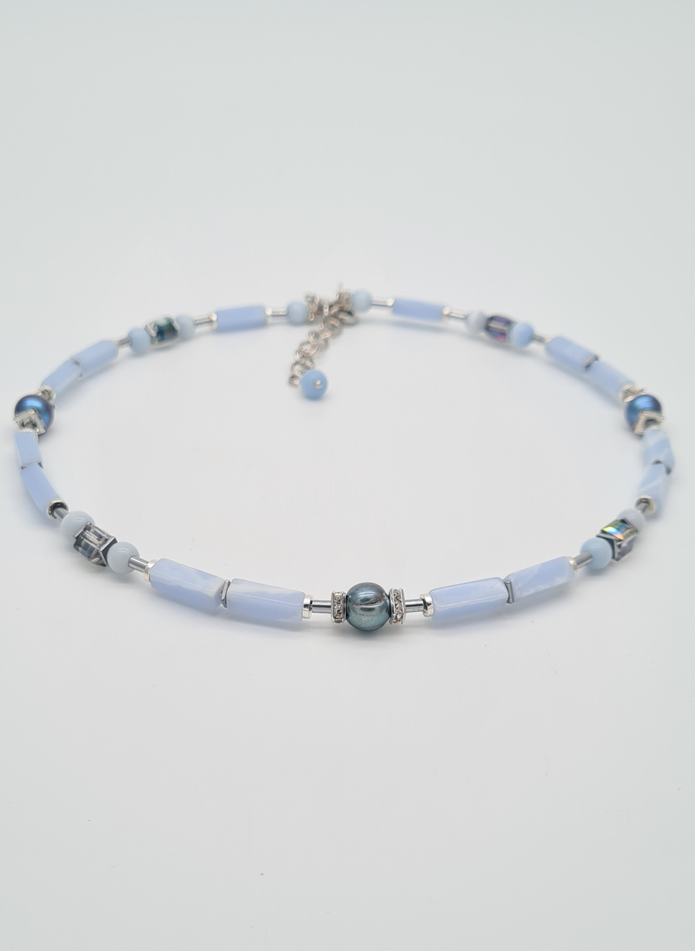 91000680 Колье Роман с камнем