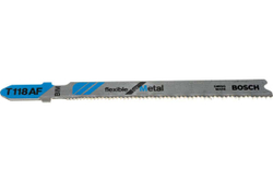 Пилки T118AF для лобзика по металлу 5 шт. (67 мм; BIM) BOSCH 2608634505