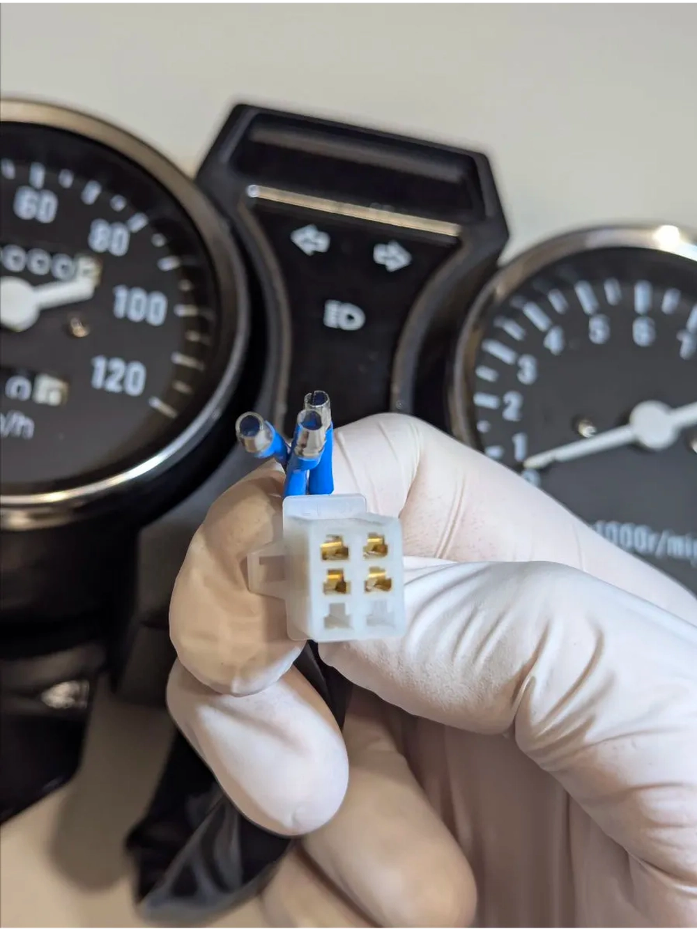 -t Панель приборов в сборе на мопед Alpha, Delta