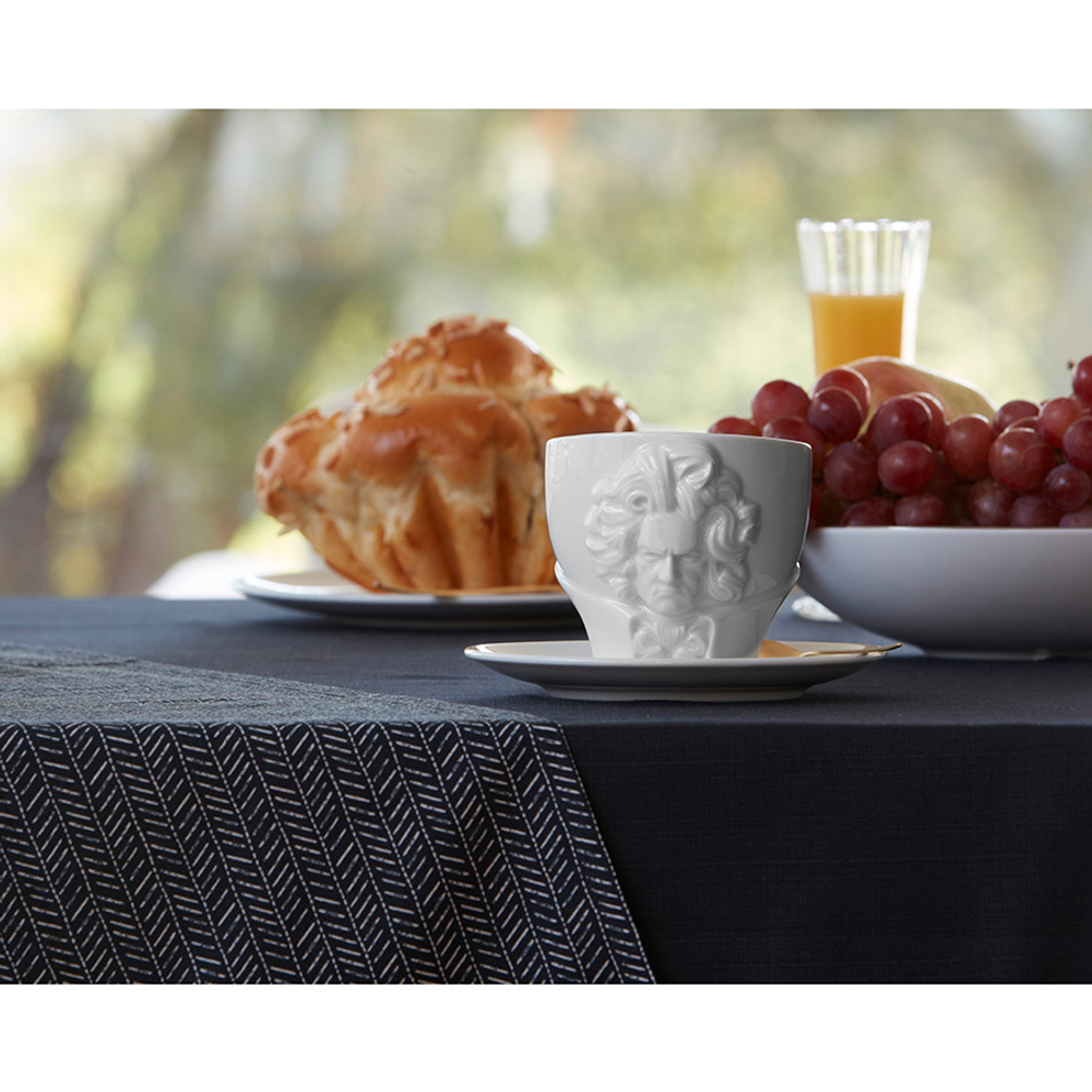 Чайная пара talent ludwig van beethoven, 260 мл, белая