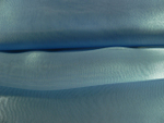 Ткань Органза синий пепельный арт. 324885