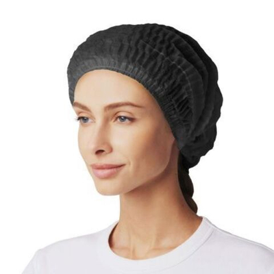 Медицинская шапочка Шарлотта SMZ (черная) в евроблоке