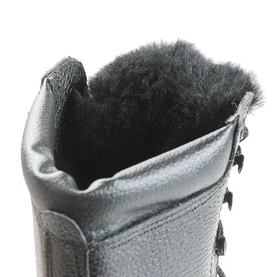 Ботинки 68ТНМ нат. кожа, нат.мех, ТЭП (берцы)