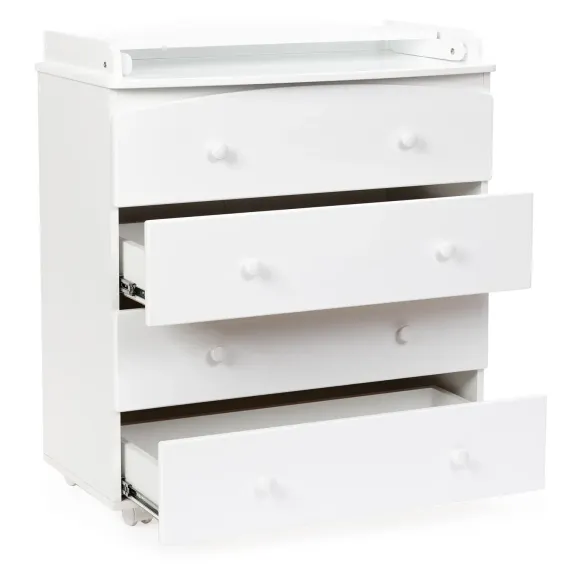 Комод пеленальный Bebizaro Regency Four Белый