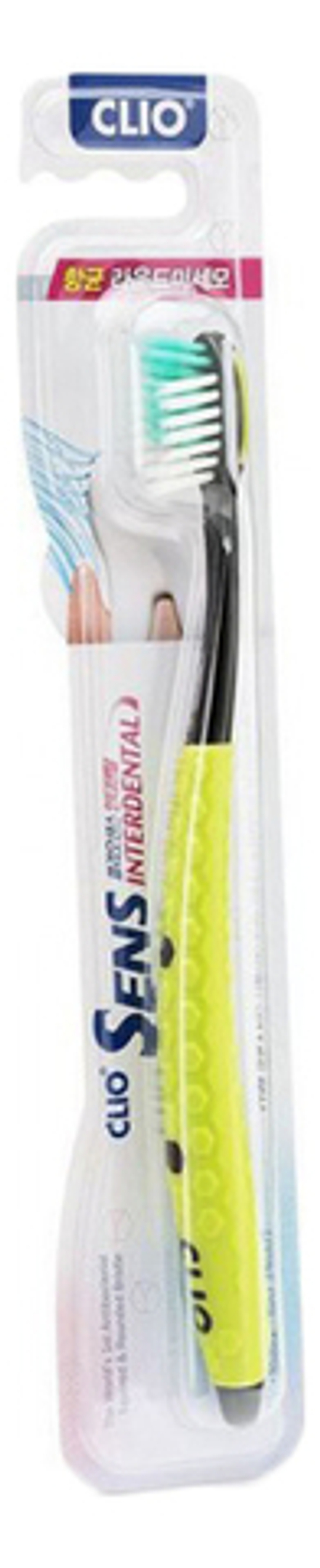 Мягкая зубная щетка CLIO Sens Interdental Antibacterial Ultrafine Toothbrush
