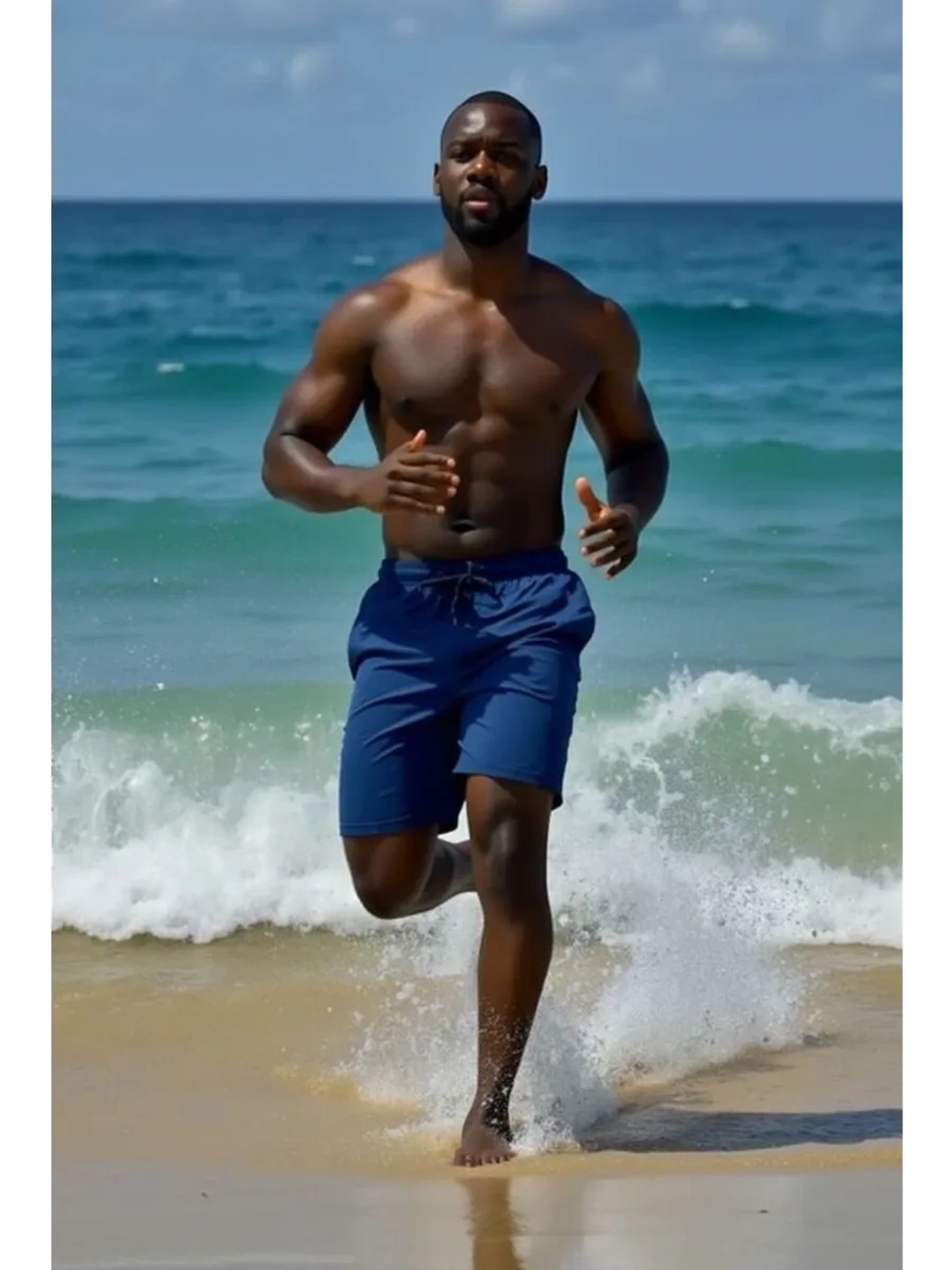 Шорты пляжные для купания удлиненные бриджи