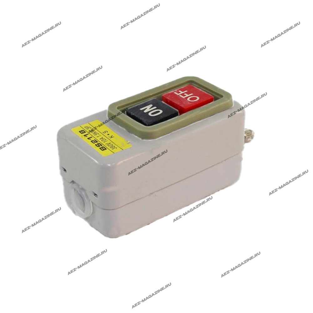 Выключатель до 10А 380В, 1,5кВт, до 3х фаз