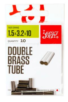 Трубочки обжимные LJ Pro Series DOUBLE LEADER SLEEVER 015, длина 10мм 10шт.