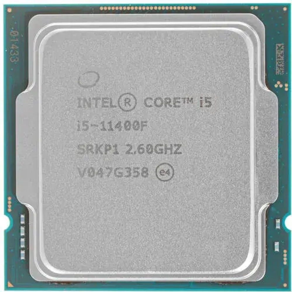 Процессор Intel Core i5-11400F Rocket Lake (2600MHz, LGA1200, L3 12Mb), oem