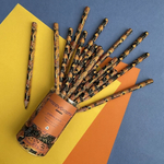 Карандаш ч/г 3,5мм. 4В супер мягкий "HappyGraphix Леопард" (BrunoVisconti)