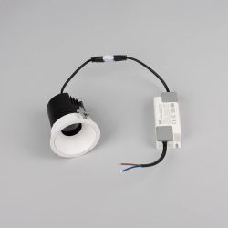 Светильник MS-ARADO-BUILT-R65-9W Warm3000 (WH-WH, 24 deg, 230V) (Arlight, IP20 Металл, 5 лет) 059105