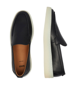 Кожаные мокасины clay_loaf BOSS BLACK - черный(50523929)