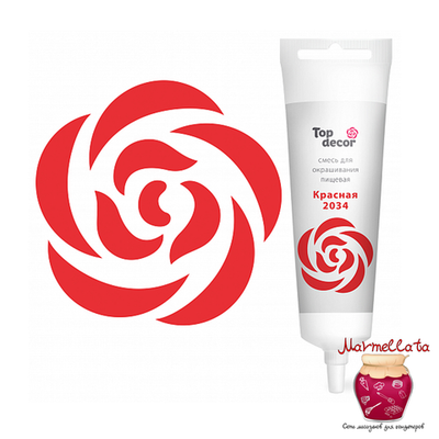 Смесь д/окраш. продуктов жидк. КРАСНАЯ 100 г