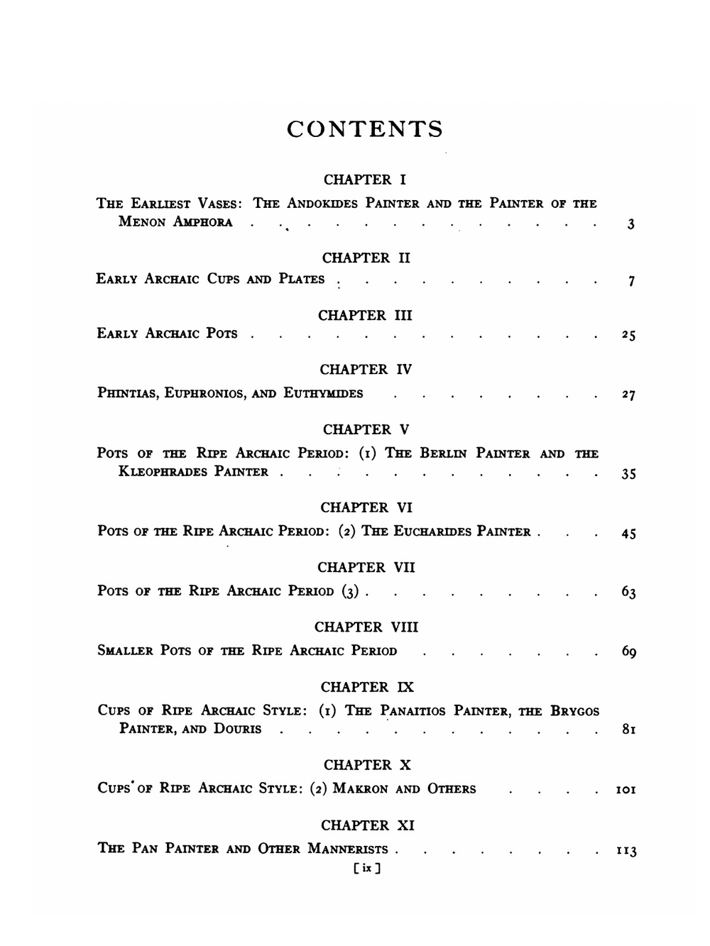 Attic red-figured vases in American museums | John Davidson Beazley