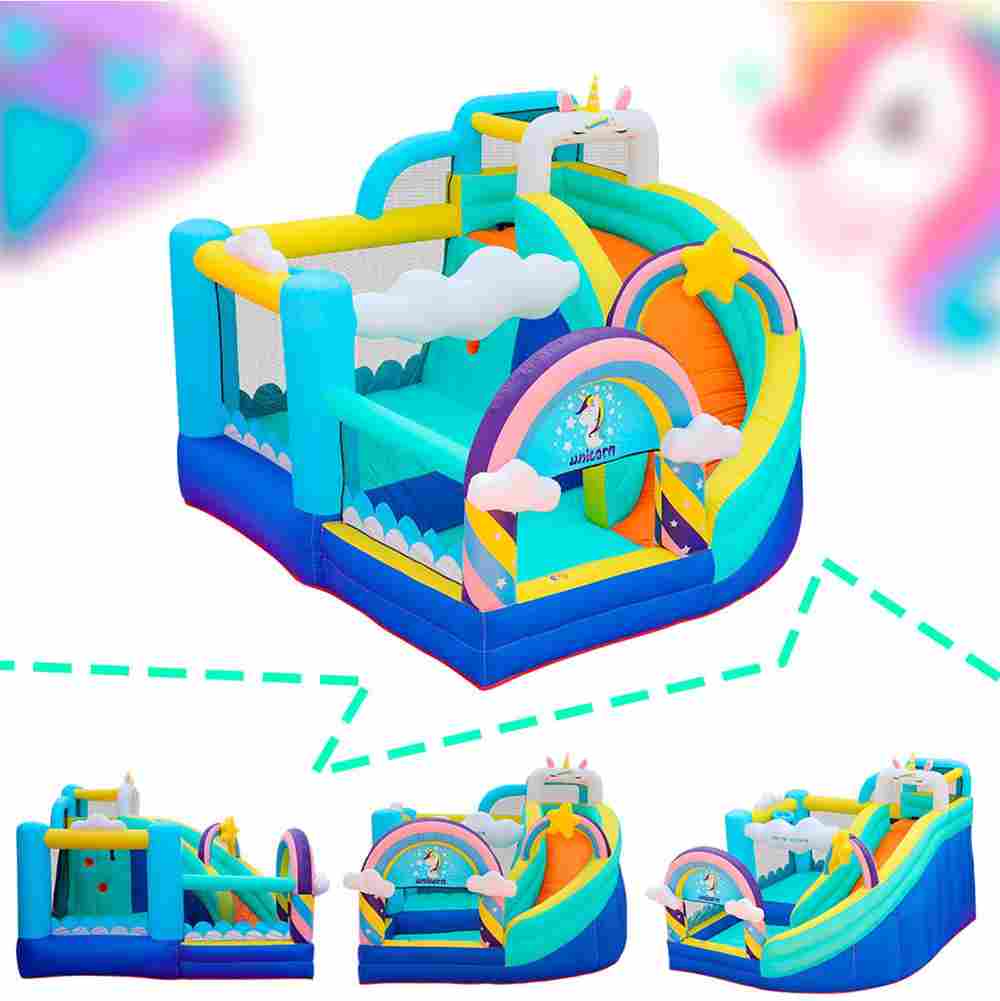 Домашний надувной батут «Единорог» 3.2*2,9*2,35 м