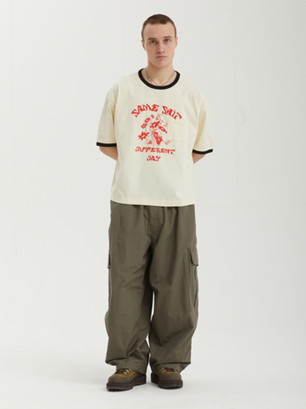 Мужские Брюки Ripstop Cargo Shirring Balloon