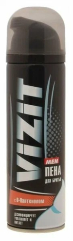Пена для бритья Vizit 225мл с D-Пантенолом (12)