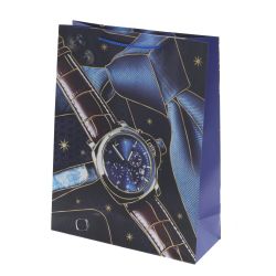 GAEM Пакет подарочный (бумага 210г/м2, блок микс 12шт), L31 W12 H40 см, 4в.