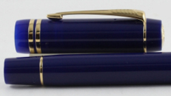 Перьевая ручка Parker Duofold Historical Colors Centennial F77, Lapis Lasuli GT