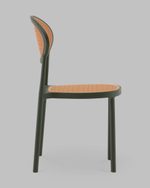 Стул Junie пластиковый зелёный