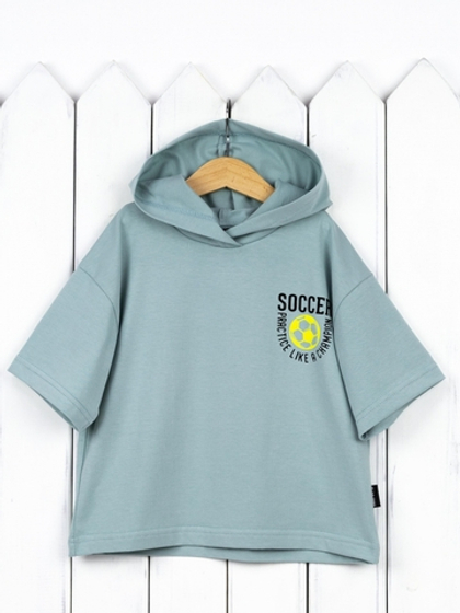 Футболка с капюшоном для мальчика