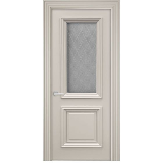 Цена на Межкомнатная дверь эмаль Шервуд 2 Багет RAL 7032 остеклённая 2 Купить Межкомнатная дверь эмаль Шервуд 2 Багет RAL 7032 остеклённая 2
