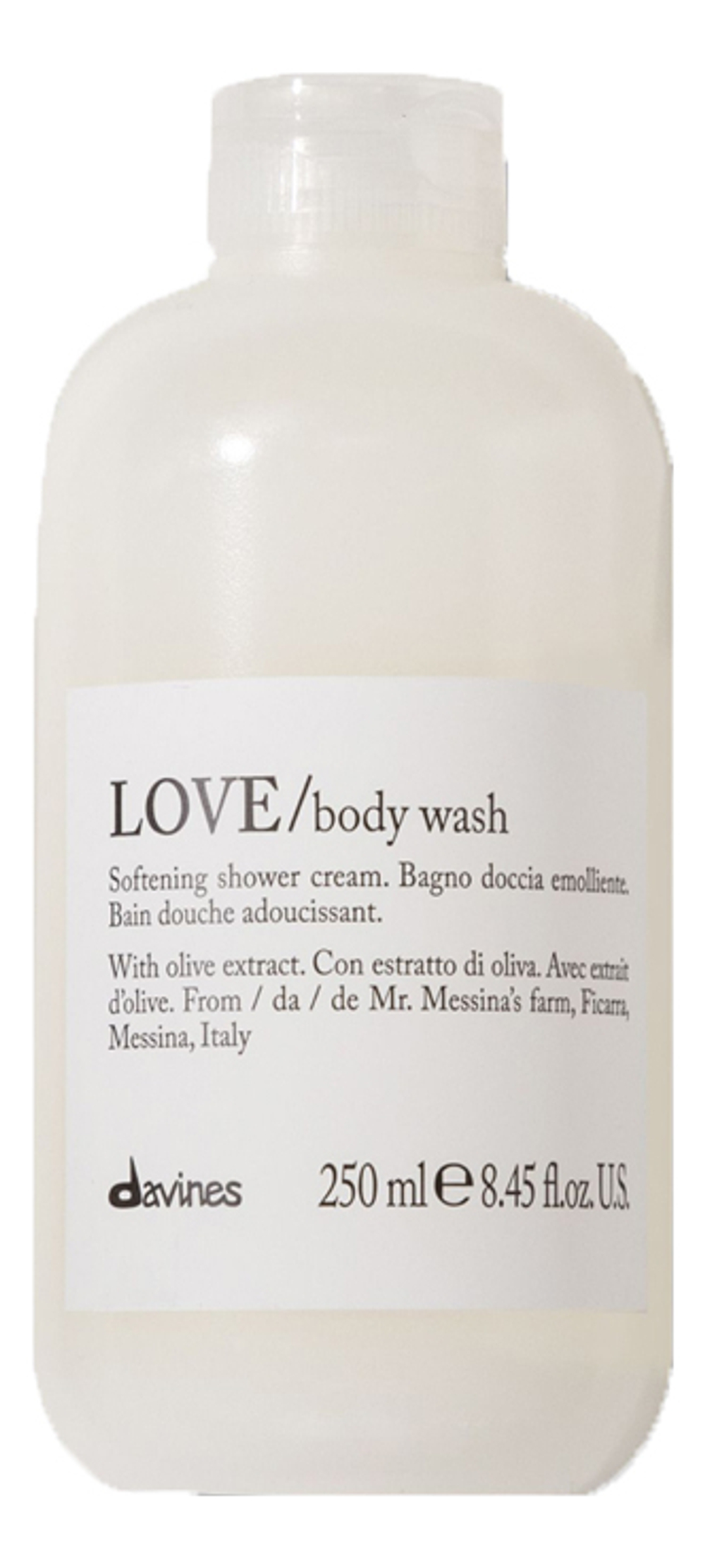 LOVE body wash 250ml- Cмягчающий крем для душа НОВИНКА!!!