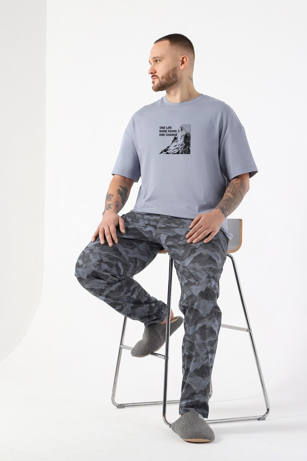 Костюм мужской Горец-3 Виотекс СЕРЫЙ