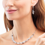 Серьги Coeur de Lion Crystal-Silver 4639/21-1817